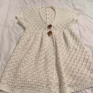 Vintage Free People crochet sweater